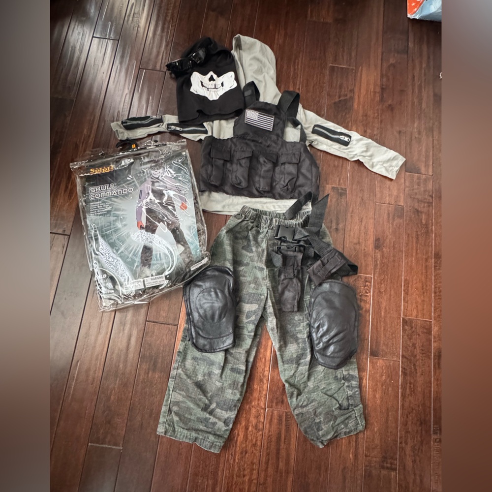 🎃Spirit Skull Commando Camouflage Tactical Outfit